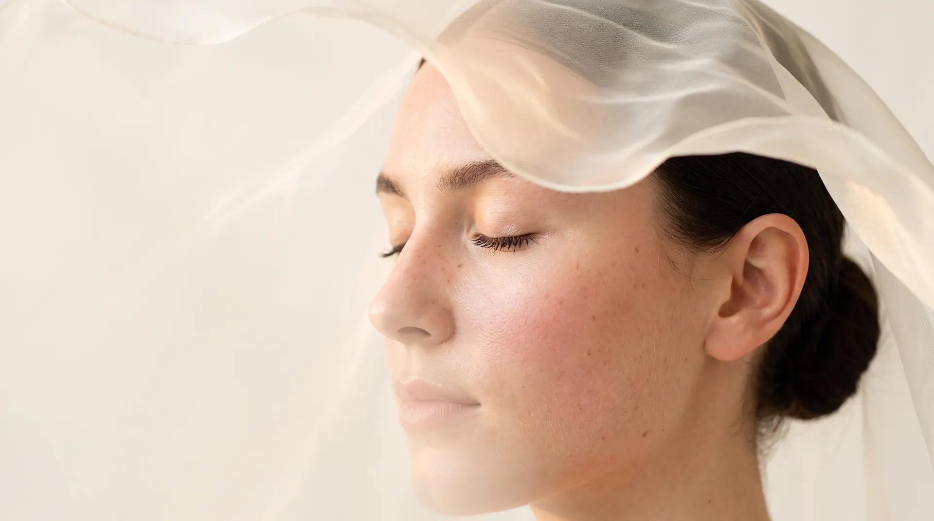 Editorial beauty portrait for Aesthetic Launch Lab, the UK aesthetic clinic marketing agency